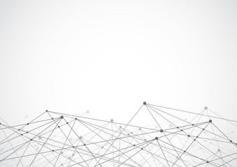 Futuristic shape abstract technology. Computer generated background. Vector illustration