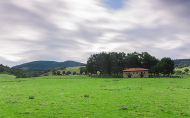 Obraz premium Traditional Basque farmhouse, Biscay