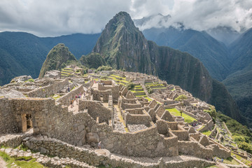 Machu Picchu  ruins in Peru