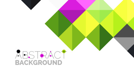 Modern geometric presentation background