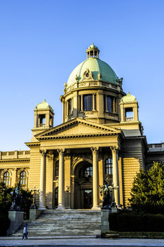 Beograd, Bundesparlament, Palast des Parlaments, Serbien-Montene