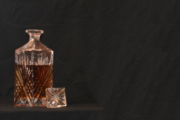 Crystal Glass Liquor Decanter
