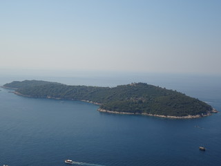 Lokrum island in Croatia
