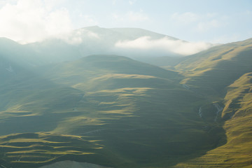 Кавказский горы крупным планом