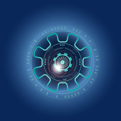 Futuristic  Eye Effect