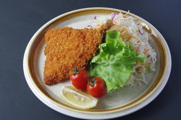 アジフライ　家庭料理