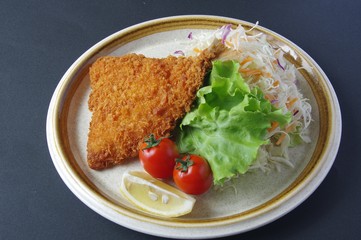 アジフライ　家庭料理