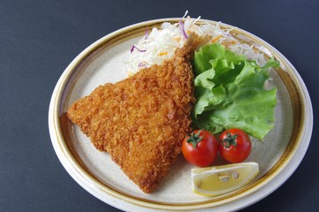 アジフライ　家庭料理