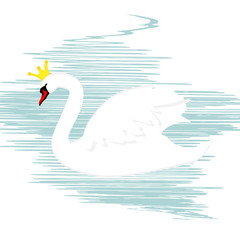 Swan queen vector