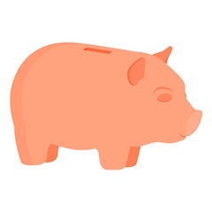 Piggy bank vector