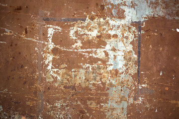 Rusty metal texture background