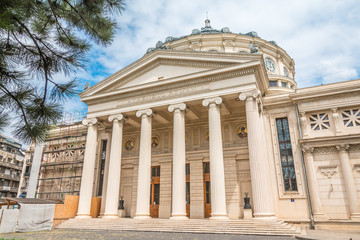 Fototapeta na wymiar Athenaeum in Bucharest