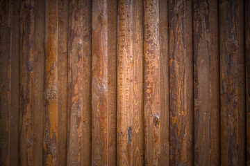 Background of old brown wooden boards