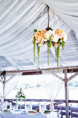 Decor wedding ceremony and banquet