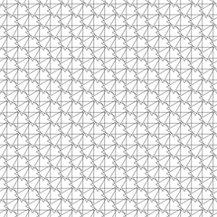 Abstract seamless geometric hipster fashion design print triangle pattern. Black and white sacred geometry triangle tile. Diamond background minimal graphic pattern. Vector.
