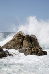 Waves and Rocks, Barca Point, Muxia; Fisterra