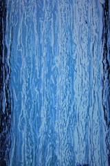 Textured Blue Glass