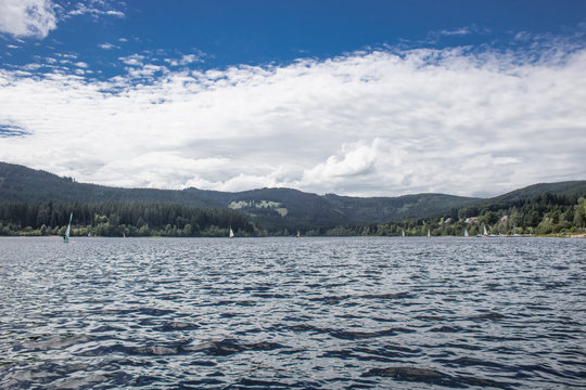 Schluchsee im Hochschwarzwald