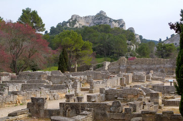 Fototapeta premium The archeology site of Glanum, in Provence