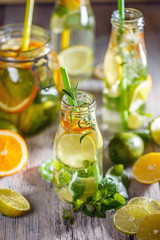 Healthy vitamin-fortified water