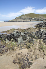 Rock at Pantin Beach; Galicia