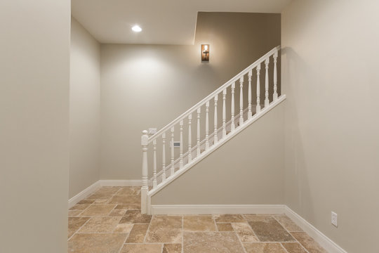 Basement Hallway Staircase