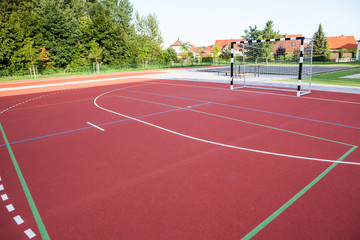 mini football outside