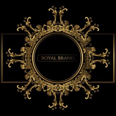 Luxury Design with gold color