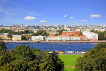 View on the Neva river