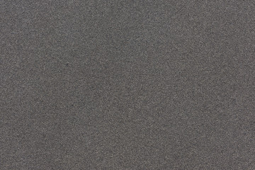 Fresh laid layer of asphalt unpressed