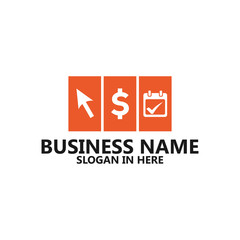 Online Business Logo Template Design