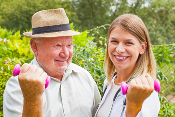 Assisted medical workout