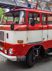 DDR Feuerwehr Leiterwagen