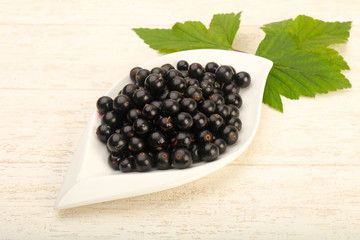 Ripe black currants