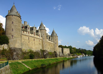 Fototapeta na wymiar château de Josselin