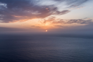 Naklejka na ściany i meble Sonnenuntergang auf La Palma