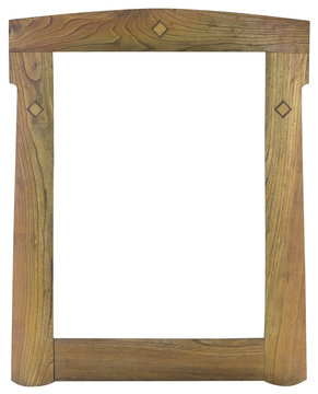 Old Wooden Frame Cutout