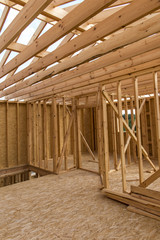 Building a house in skeleton technology