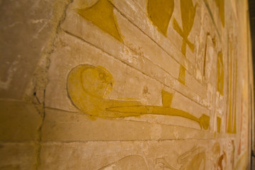 Karnak Temple.  Temple of Amun. Hatshepsut's temple Luxor