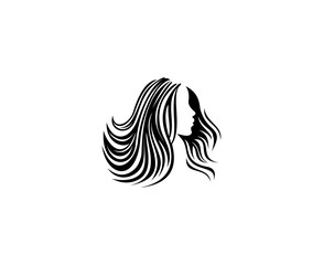 Women hair logo