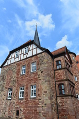 Obraz premium Kloster Schlüchtern im Main-Kinzig-Kreis Hessen