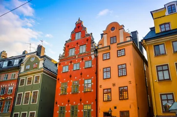 Möbelaufkleber Altstadt Stockholm © Alexandra