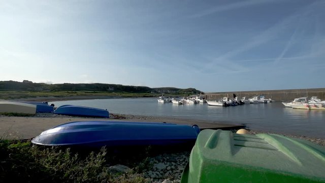 The Port of Goury on Low Tide