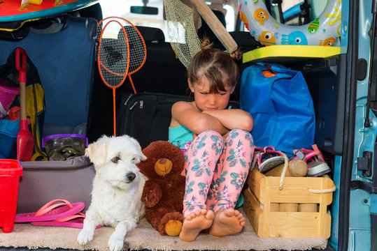 jeune fille d&eacute;&ccedil;u : c'est la fin des vacances