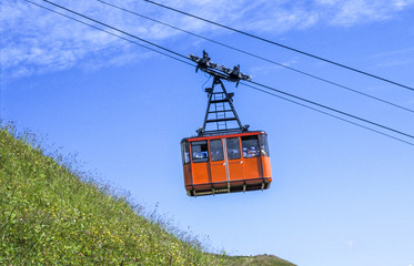 Seilbahn auf die Schmittenh&ouml;he, &Ouml;sterreich, Salzburg, Pinzgau,