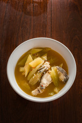 Traditional Thai spicy curry food.