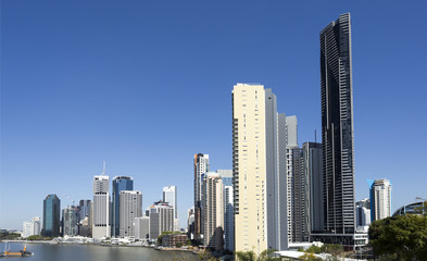 Brisbane City from the Story Bridge.