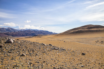 Scenery near Ulgii, Mongolia	