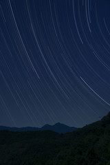 二上山星景色