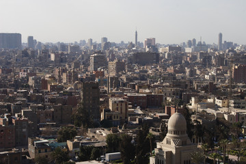 Cairo from Salah El Deen Castle